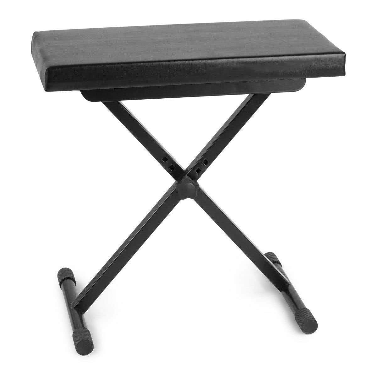 Vonyx KBB10 - Banc Pliable pour Clavier et Piano - 3 Réglages de Hauteur