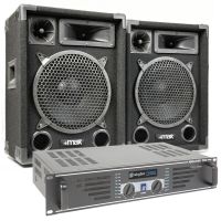 MAX Dark Night 10 Pouces - Kit Sono DJ - 1000W Max