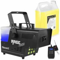 BeamZ RAGE1000LED Machine à Fumée avec 5 Litres de Liquide