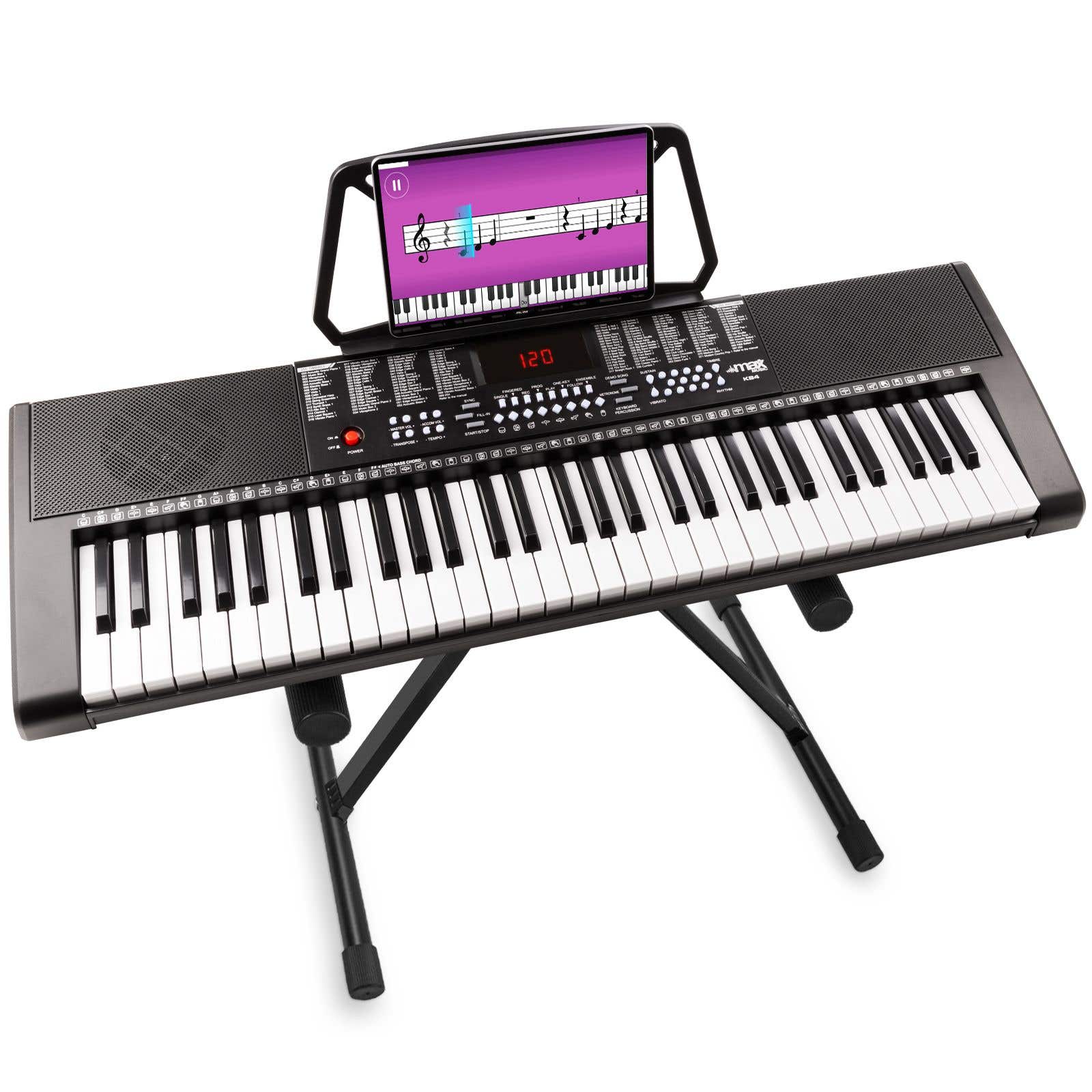 Max KB4 Kit Clavier Electronique avec Stand