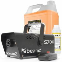 BeamZ S700 Machine à Fumée avec Liquide de Nettoyage et de Fumée - 700W