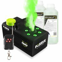 Fuzzix F506V - Machine à Fumée Verticale 500 Watts Multicolore RGB avec 2L de Liquide