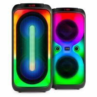 Pack 2x Fenton BoomBox500 et BoomBox540 - Enceinte Bluetooth Lumineuse avec LED, 240 W