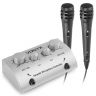 Vonyx AV430 - Table de mixage echo karaoké 2 canaux avec 2 microphones