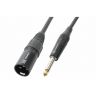 PD Connex Câble audio xlr mâle / jack 6,35 - 8m