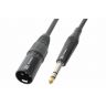 PD Connex Câble audio cordon xlr mâle / jack 6,35 stéréo - 3m