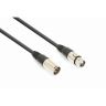 Vonyx Câble Audio Cordon XLR Mâle/XLR Femelle - 1,5m