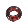 PD Connex Câble haut-parleur câble universel, noir / rouge 10 m 2x 0,75 mm - 10m