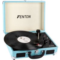 Fenton RP115 Platine Vinyle Bluetooth valise - Bleu
