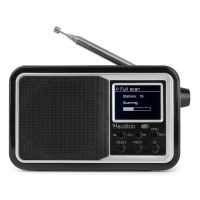 Audizio Anzio radio DAB+ avec batterie et technologie sans fil Bluetooth - Noir