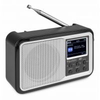 Audizio Anzio radio DAB+ avec batterie et technologie sans fil Bluetooth - Blanc