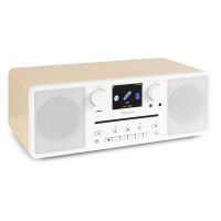 Audizio Naples Radio DAB stéréo avec Bluetooth 60W – Blanc
