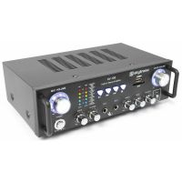 SkyTronic AV-100 - Amplificateur, puissance 2 x 50W, Port USB et SD