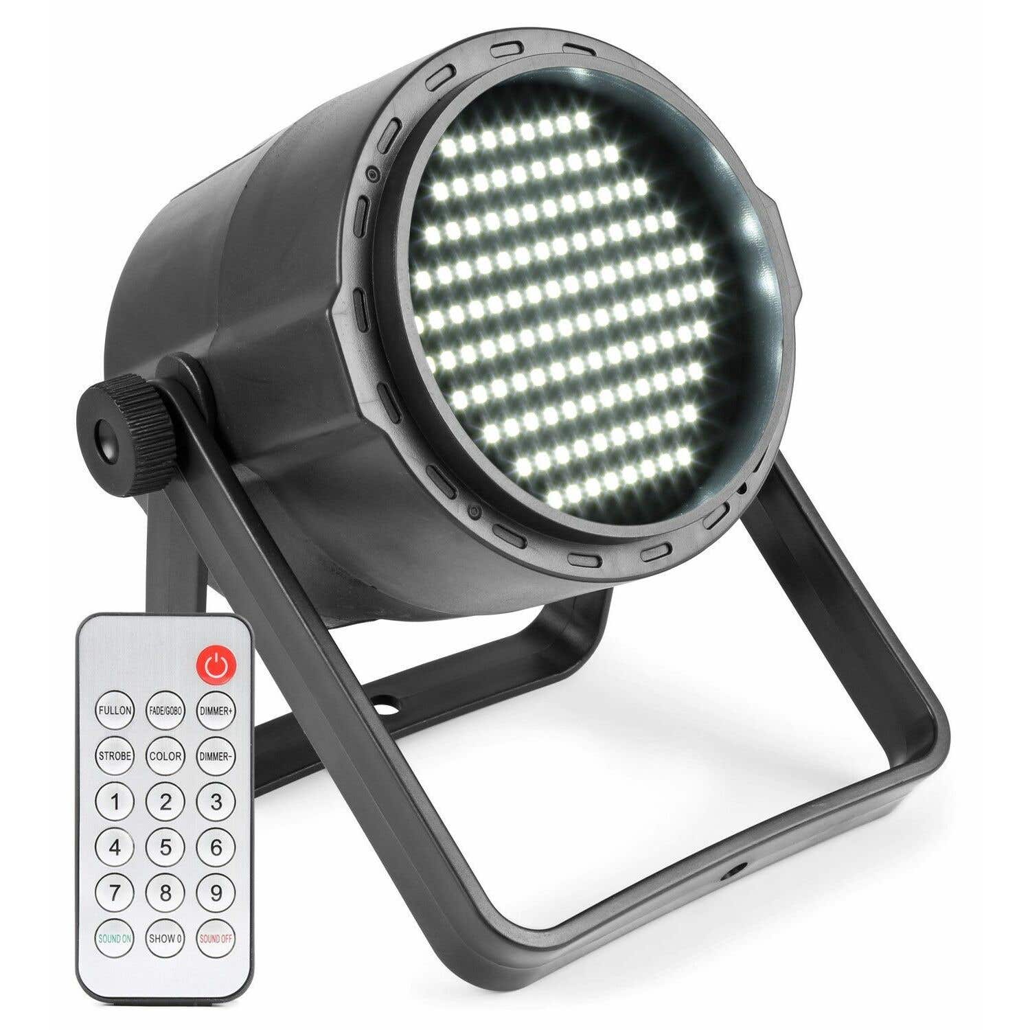 BeamZ PLS15 - Stroboscope, 120 x LEDs blanches SMD 3528, DMX, avec télécommande