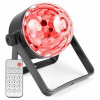 BeamZ PLS35 - Jelly Ball avec batterie, 4 x LEDs 3W RGB-UV, Mode DMX, avec télécommande
