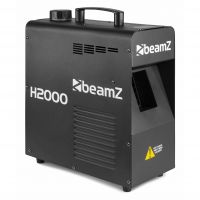 BeamZ Fazer H2000 - Machine à brouillard DMX, 1700 Watts, réservoir de 1,2L