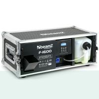 BeamZ F1600 - Machine à brouillard avec flightcase, 1600 Watts, mode DMX