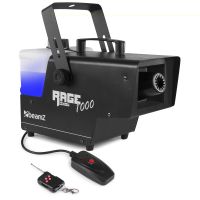 BeamZ Rage 1000 - Machine à Neige avec Contrôleur sans Fil, 1000W, Réservoir de 2000ml