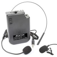 Fenton Système VHF - Kit émetteur micro 201.400 MHz avec micro-cravate et micro serre-tête