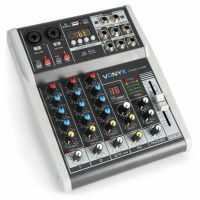 Vonyx VMM-K402 - Table de mixage, 4 canaux