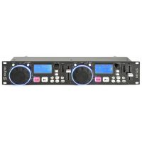 SkyTec STC-50 - Double lecteur SD/MP3/USB, 2 canaux, lecteur DJ MP3, Auto-Cue
