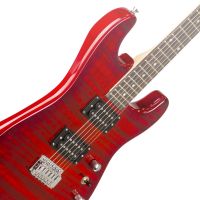 Max GigKit - Guitare Électrique Pack Débutant Ampli 40 Watts - Quilted Rouge