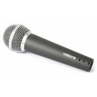 Vonyx DM58 - Microphone dynamique professionnel avec cordon de 5 mètres - Noir