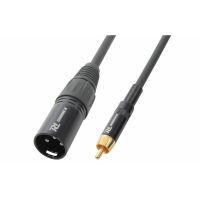 PD Connex Câble audio cordon xlr mâle -rca mâle - 3m