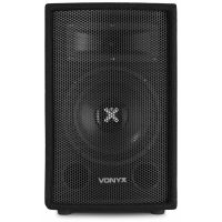 Vonyx SL8 - Enceinte Passive, Puissance de 400 Watts, Woofer de 8 Pouces, Poignées Intégrées