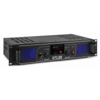 SkyTec SPL300 MP3 - Amplificateur professionnel, 2X 150 Watts, SD/MP3/USB - Noir