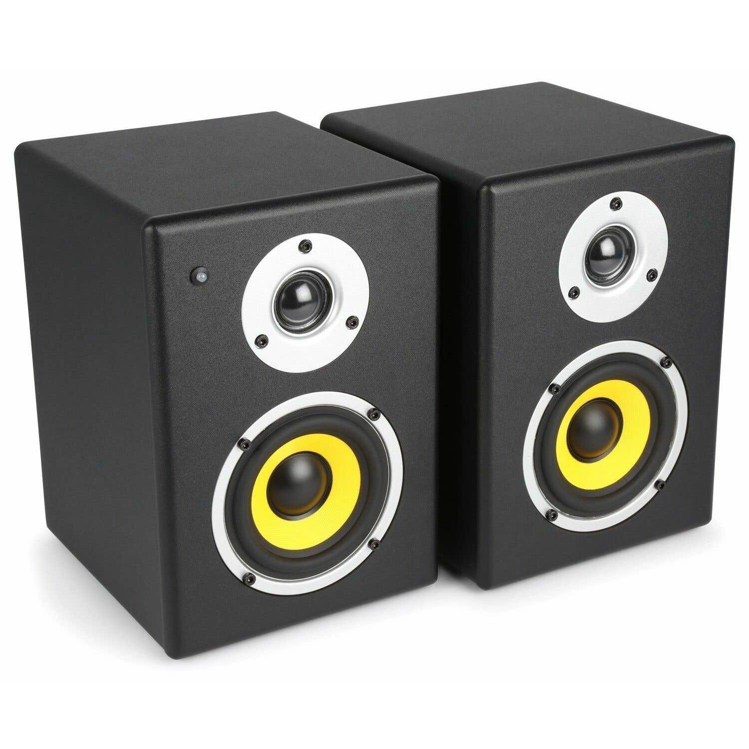 Power Dynamics PDSM4 - 2 enceintes monitoring actives, 4”, 120W par enceinte
