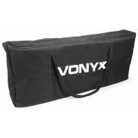 Vonyx DB2B - Valise souple pour écran DJ pliable 15 x 120 x 70cm - Noir