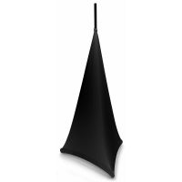 Zwarte hoes voor luidsprekerstandaard - 120cm