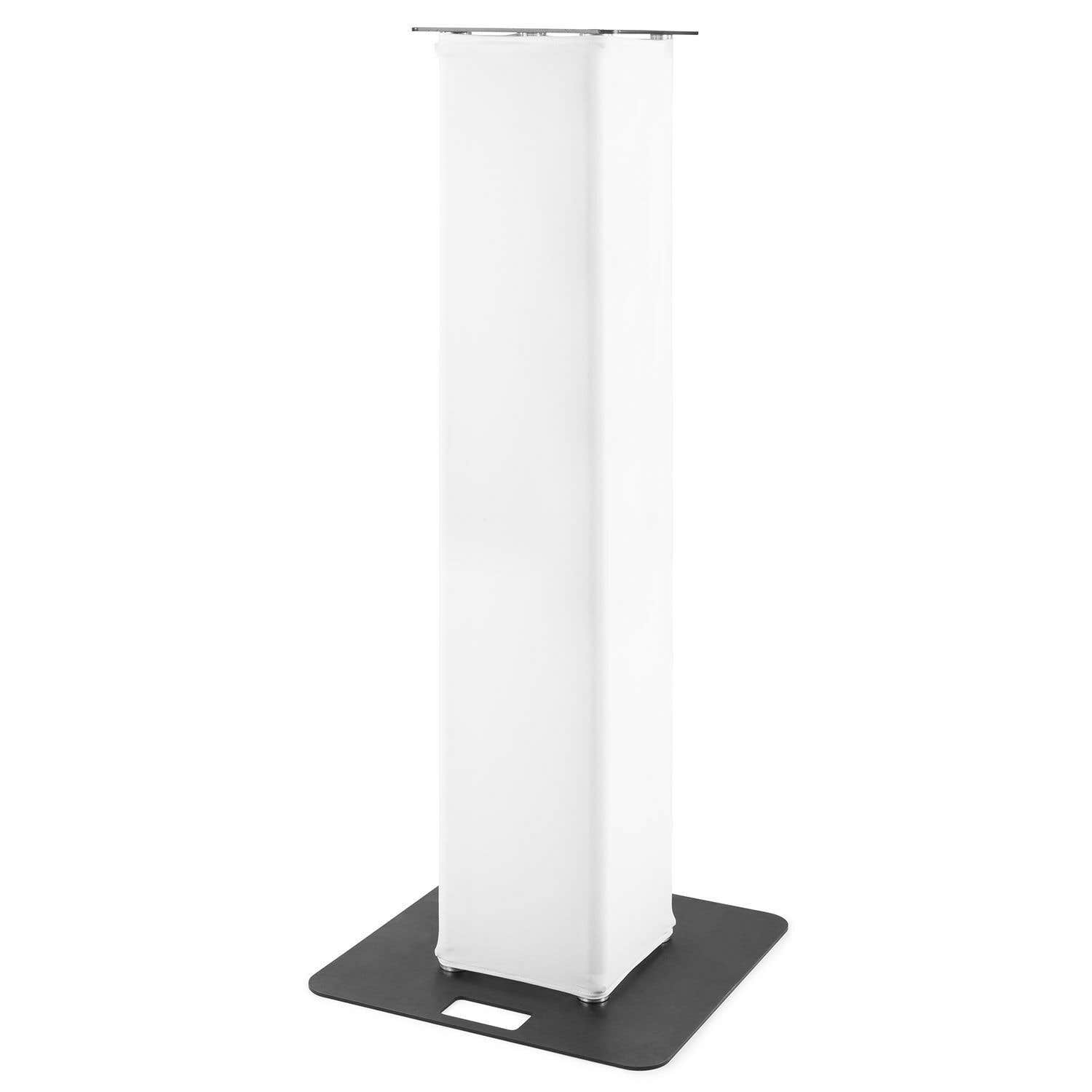 BeamZ P30 - Structure carrée, 1,5 mètre, lycra blanc