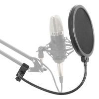 Power Dynamics PDS-M16 - Filtre microphone anti-pop avec bras amovible