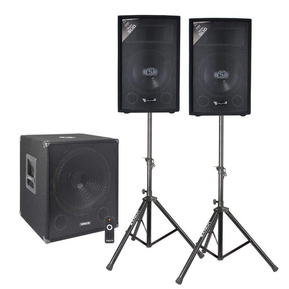 Vonyx active 2.1 Bluetooth / Kit sono DJ - 1100W