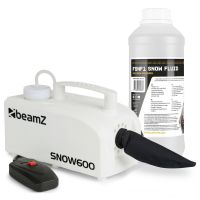 BEAMZ SNOW600 Machine à neige avec 1 litre de liquide