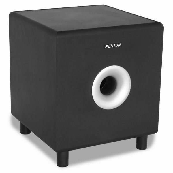 Fenton SHFS10B - Subwoofer Caisson de Basse Amplifié 10