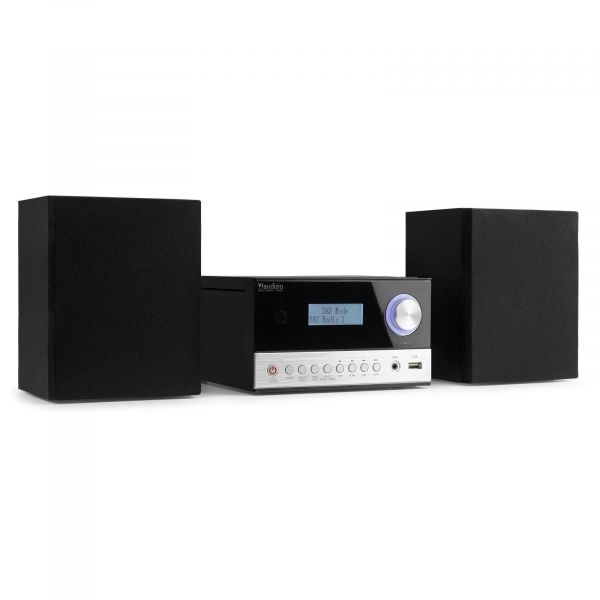 Audizio Arles Radio DAB+ Stéréo 50W - Noir