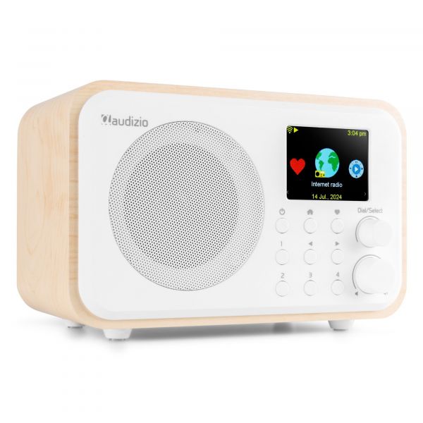 Audizio Vicenza Radio Internet Wifi Bluetooth Batterie Intégrée - Blanc