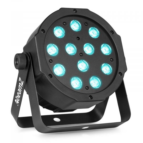 BeamZ SLIMPAR37 Projecteur PAR LED RGBW - 12 LEDs de 4 Watts