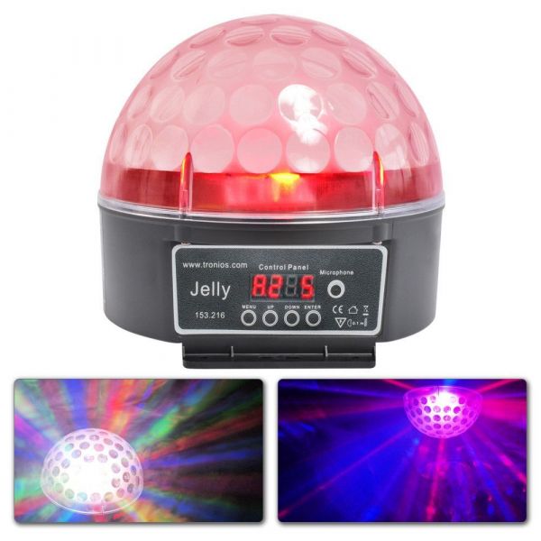 BeamZ Magic Jelly DJ Ball - 6x LEDs 3W RGB DMX