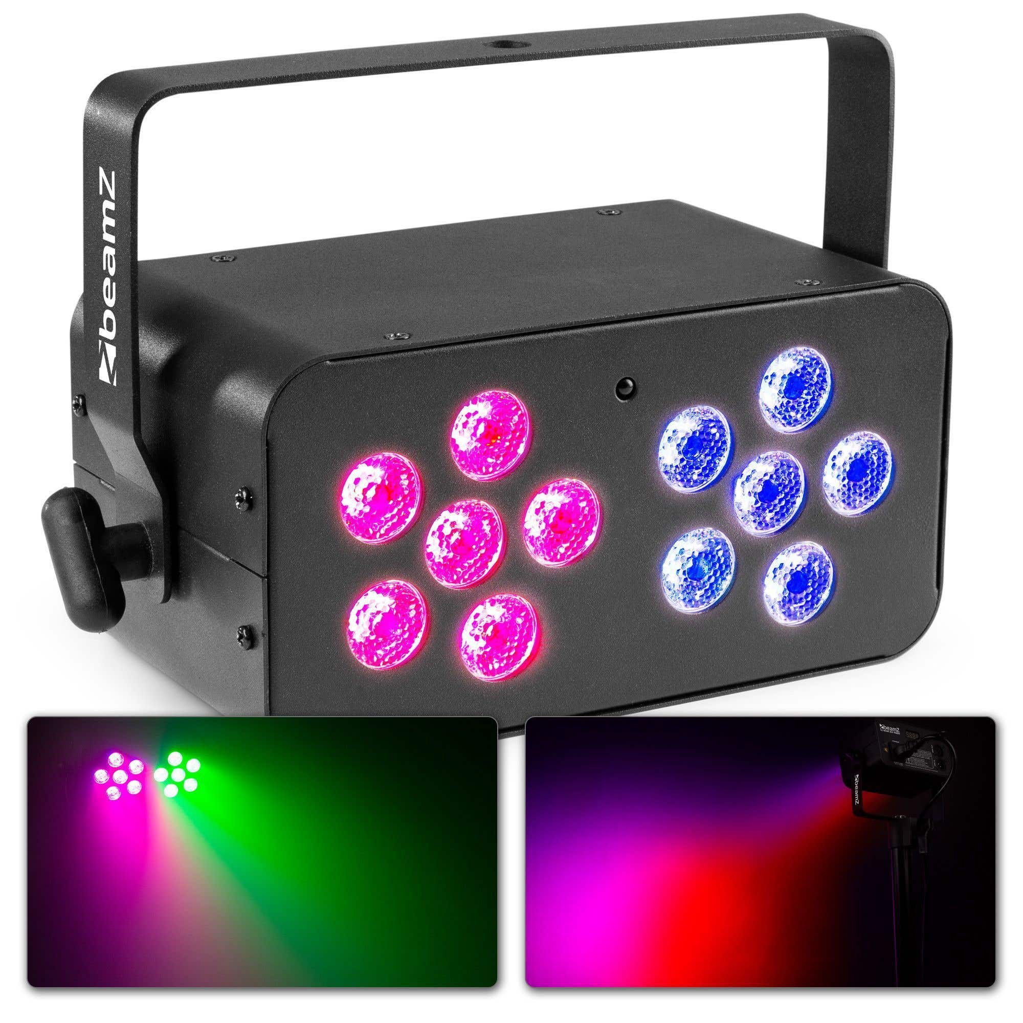 Beamz DJ Bank 124 - Barre Lumineuse avec LED RGBW