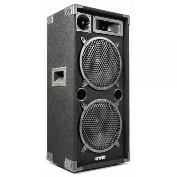 Max Max210 - Enceinte Disco, Puissance de 1000 Watts, 2x 10 Pouces