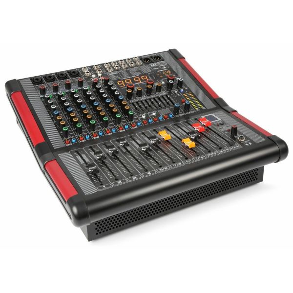 Power Dynamics PDM-S804A - Console de Mixage - 8 Canaux Amplifiée