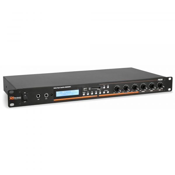 Power Dynamics PDC85 - Lecteur Multimédia avec Enregistreur, Puissance 2x 200W, BT/USB/SD/MP3