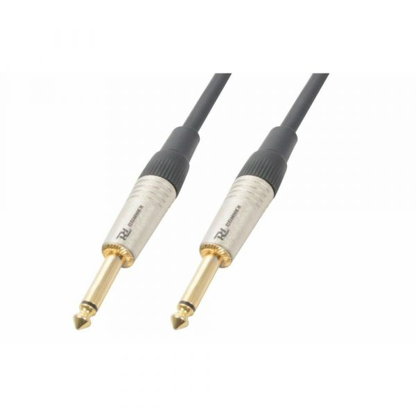 PD Connex CX116-6 Câble Audio Cordon Guitare Jack 6,35 Mâle Mono/Jack 6,35 Mâle Mono - 6m