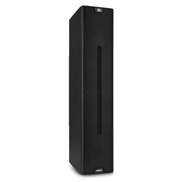 Power Dynamics PDCS403A - Enceinte Colonne Active IP44 260 Watts - Noire, 8 Ohms