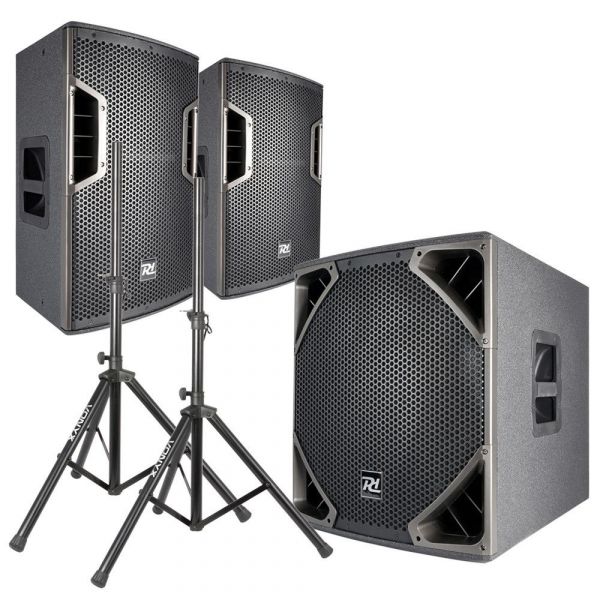 Ensemble Power Dynamics PD-6 Active 2.1 - Kit Sono DJ - 2600W