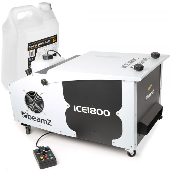 BeamZ ICE1800 - Machine à Fumée Lourde avec 5L de Liquide